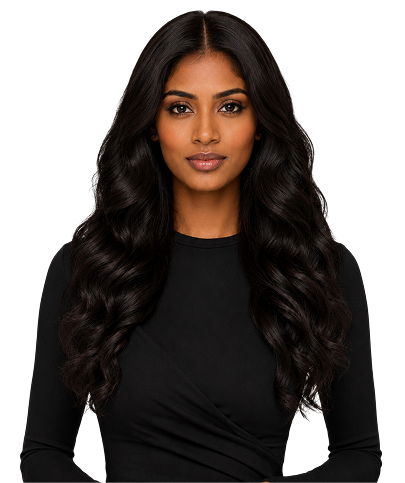wavy hair