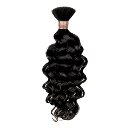 bulk hair beach wave