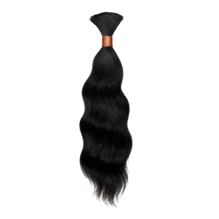 bulk hair indian wavy
