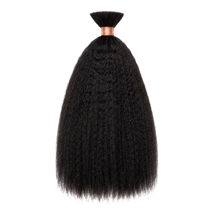 bulk hair kinky straight