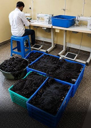 raw hair collection